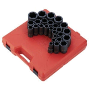 SUNEX 26-Piece 3/4 in. Drive 6-Point Metric