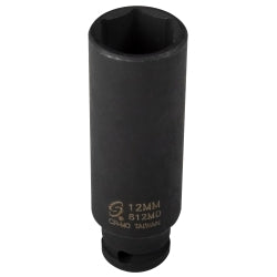 Sunex soc 12mm 1/4d imp 6pt dp