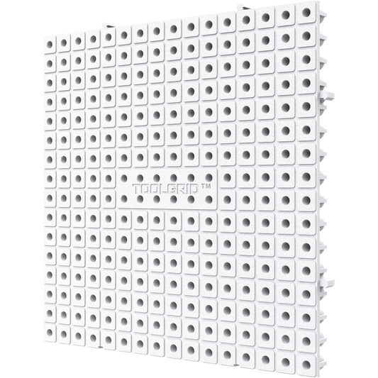 Toolgrid TGB-6X6 Modular Board 16pc Pack - White