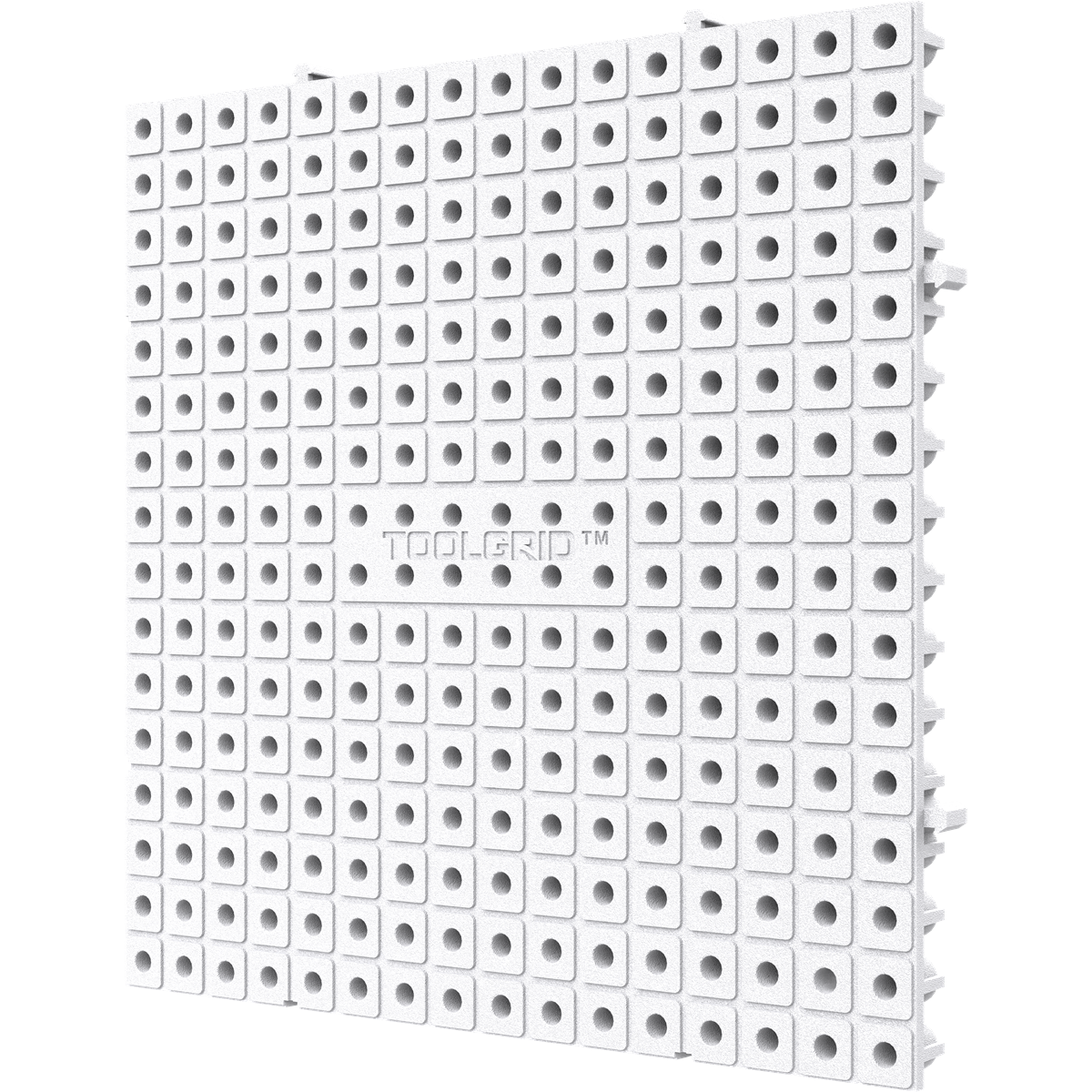Toolgrid TGB-6X6 Modular Board 16pc Pack - White
