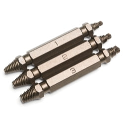 Titan 3-pc damaged screw extractor set