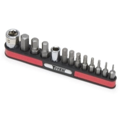 Titan 13-pc sae hex bit set