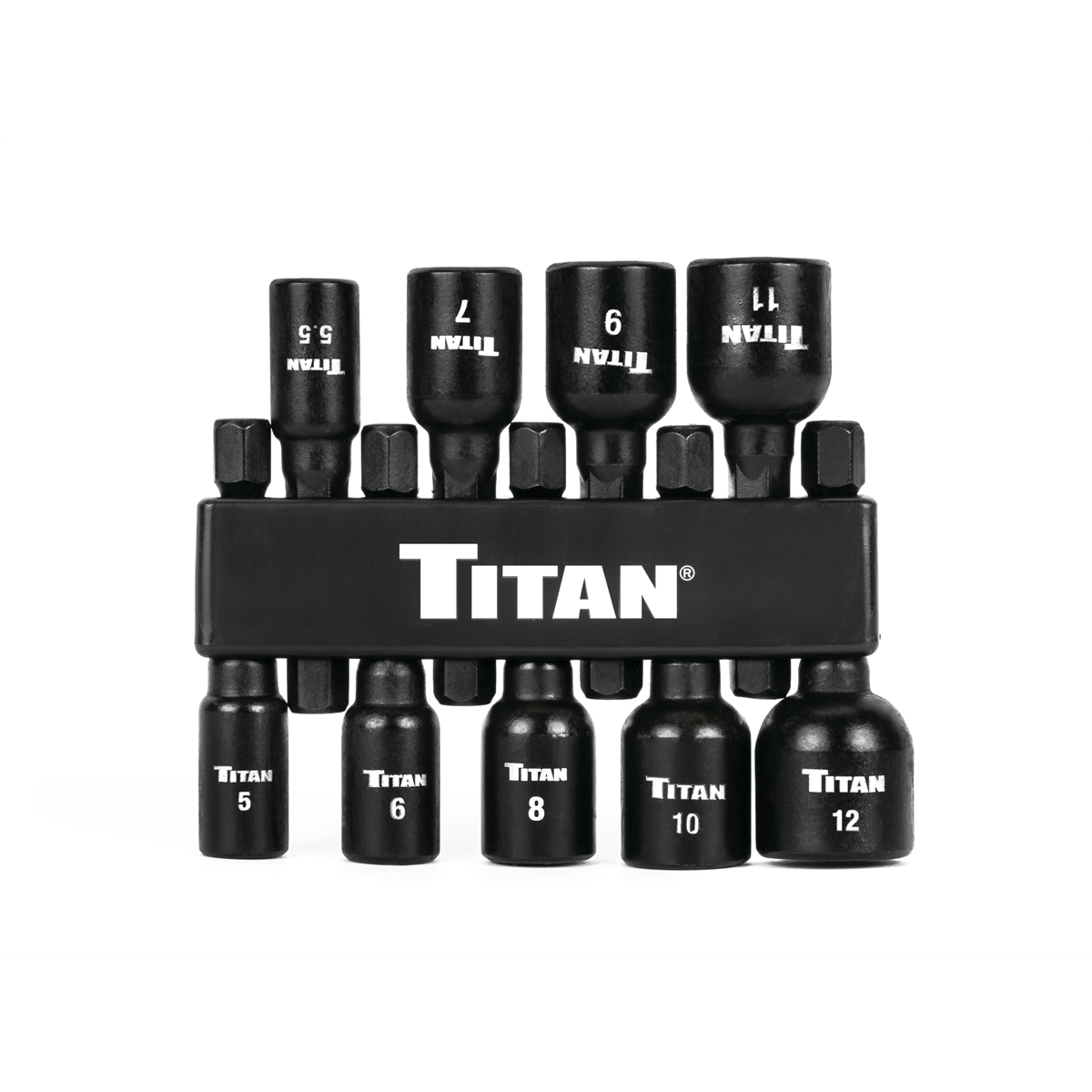 Titan 9 pc. Metric Magnetic Nut Setter