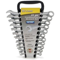Titan 11pc metric combo wrench set