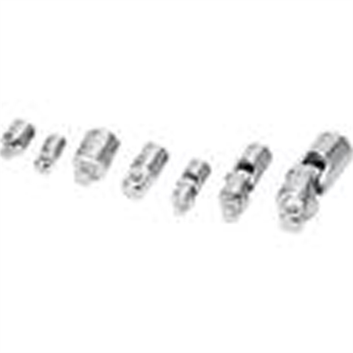 TITAN 7 pc Chrome Adaptor & U-joint Set
