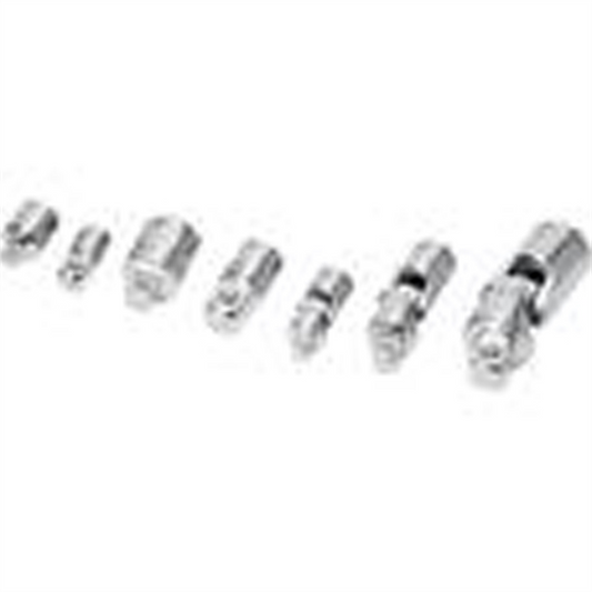 TITAN 7 pc Chrome Adaptor & U-joint Set