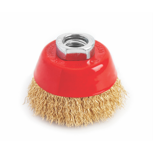 Titan 2-1/2 in. Crimped Wire Cup Brush