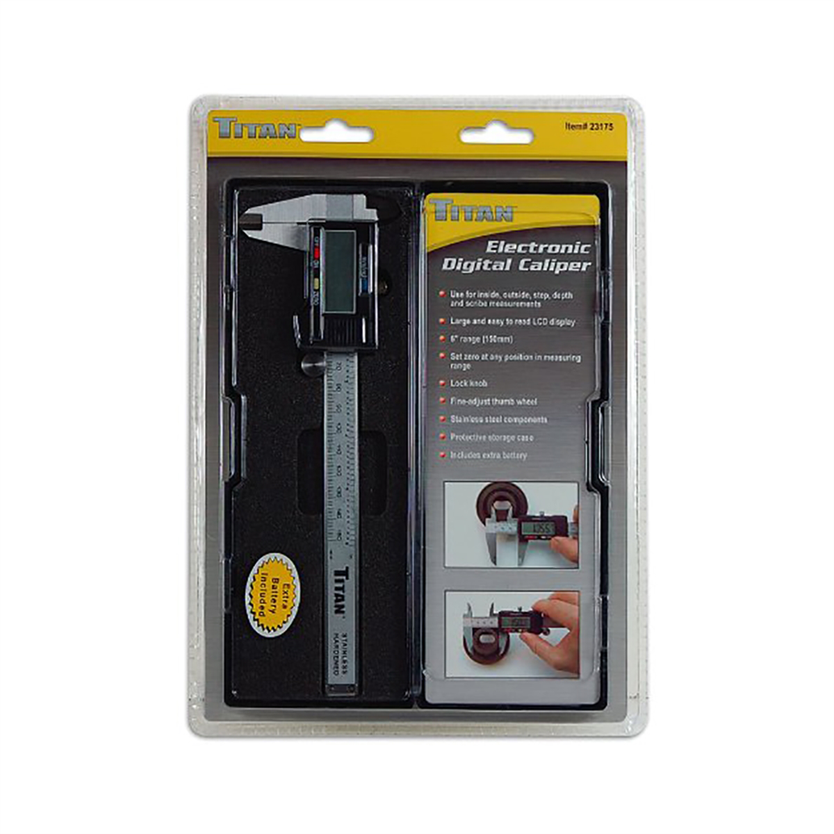 TITAN Electronic Digital Caliper