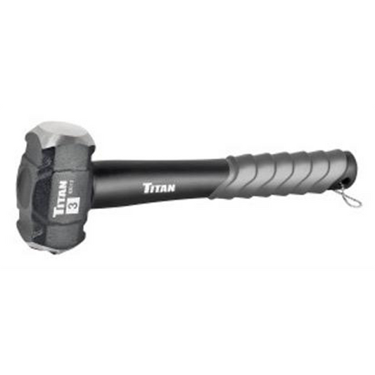 Titan 3 lb. Cross Pattern Drilling Hammer
