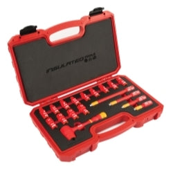 Titan 18-pc 1/4" dr vde insulated so