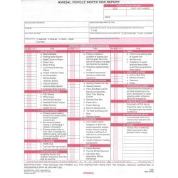 Tire Mechanic's Resource Annual Vehicle Inspection Report