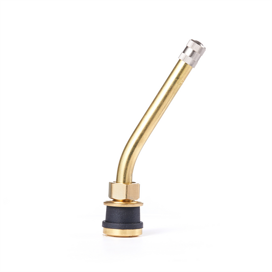 Tire Mechanic's Resource TR572-F19 Brass Truck Valve 31 Degree Bend (Pack of 50)