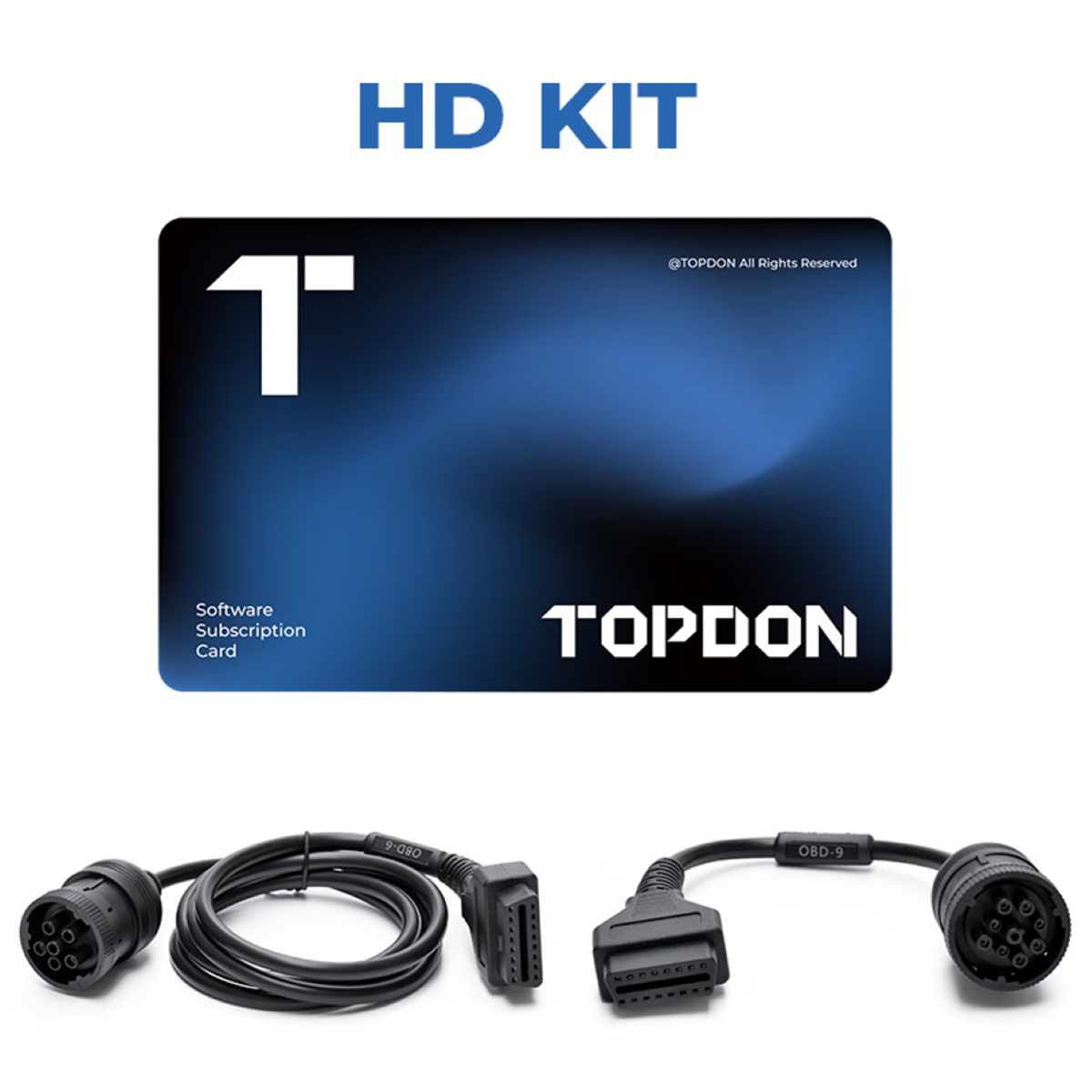 Topdon Phoenix Max/Smart One-Year HD Update/Add, HD Cable Kit