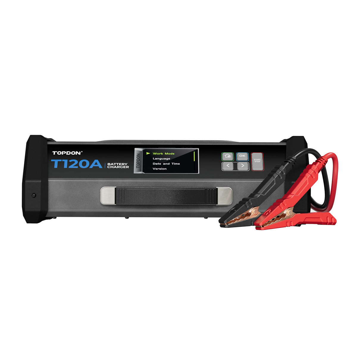 Topdon Tornado120000 - 120A Stable Power Supply and 12V Battery Charger - 16.5 Ft.