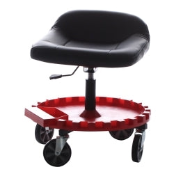 Traxion 2-230 Original Monster Gear Rolling Seat: Adjustable Height, Five 5 Inch Casters and Patented Spinning Gear Tray