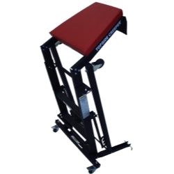 Traxion 3-100 Original Foldable Topside Automotive Engine Creeper, Red and Black