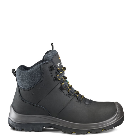 Workwear Outfitters Terra Women's Findlay 6" Lace Up Black WP ESD Composite Toe Work Boot Size 8.5