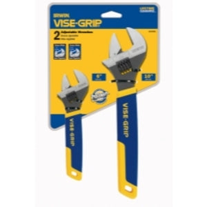 Vise Grip 2PC ADJUSTABLE WRENCH SET 6" & 10"