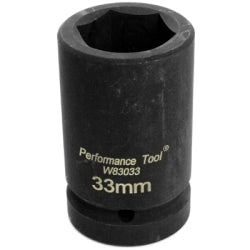 Wilmar Corp. / Performance Tool 1" DR Budd Wheel Socket 33MM