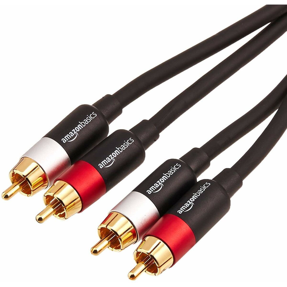 RCA Adapter Amazon Basics PBH-20216 Black (Refurbished A)