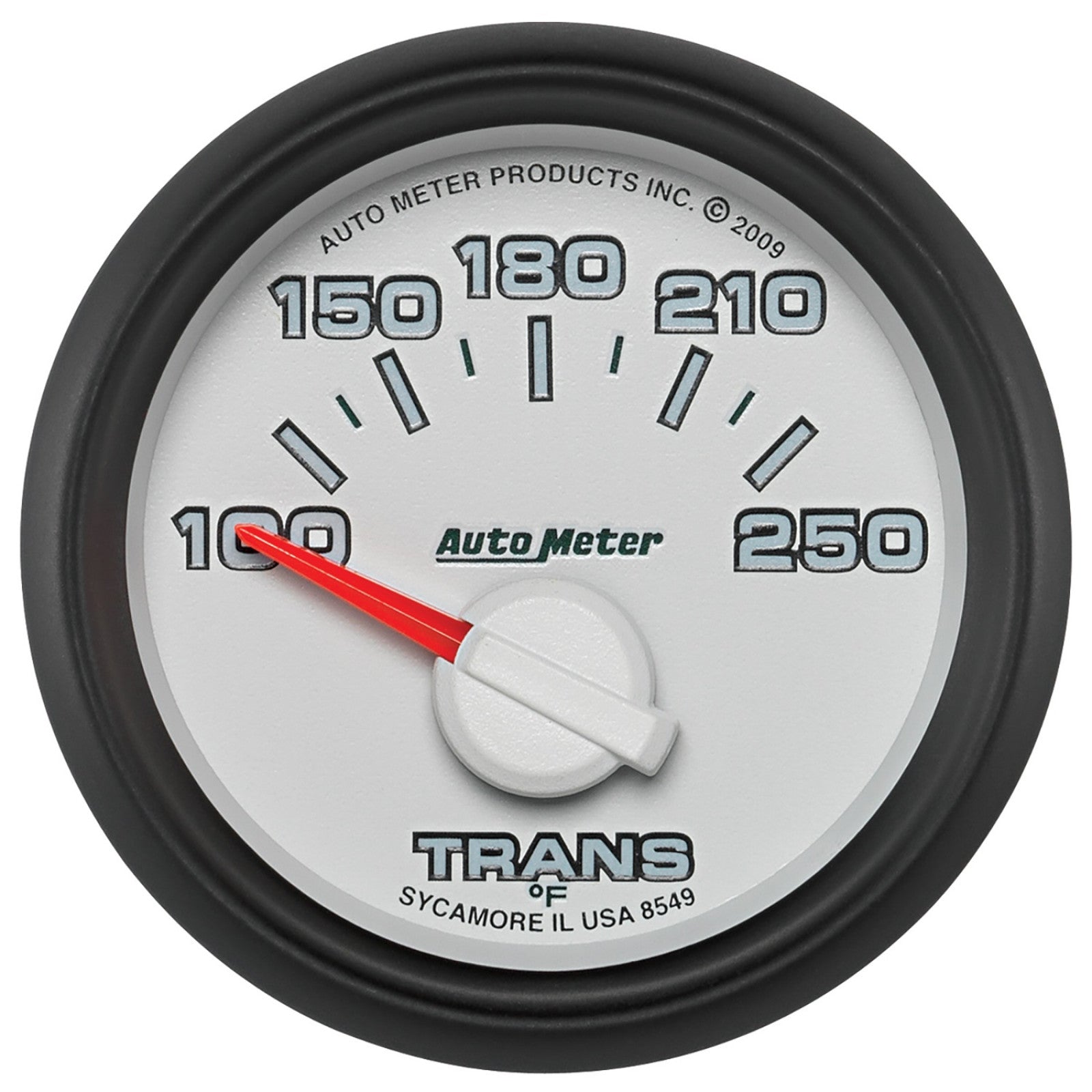 Autometer 2-1/16 in. TRANSMISSION TEMPERATURE, 100-250 Fahrenheit, GEN 3 DODGE FACTORY MATCH